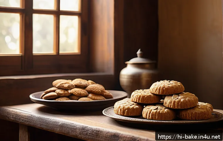 제과 제품 영양 정보 - A vibrant bakery scene featuring a variety of wholesome Indian bakery products made with whole wheat...